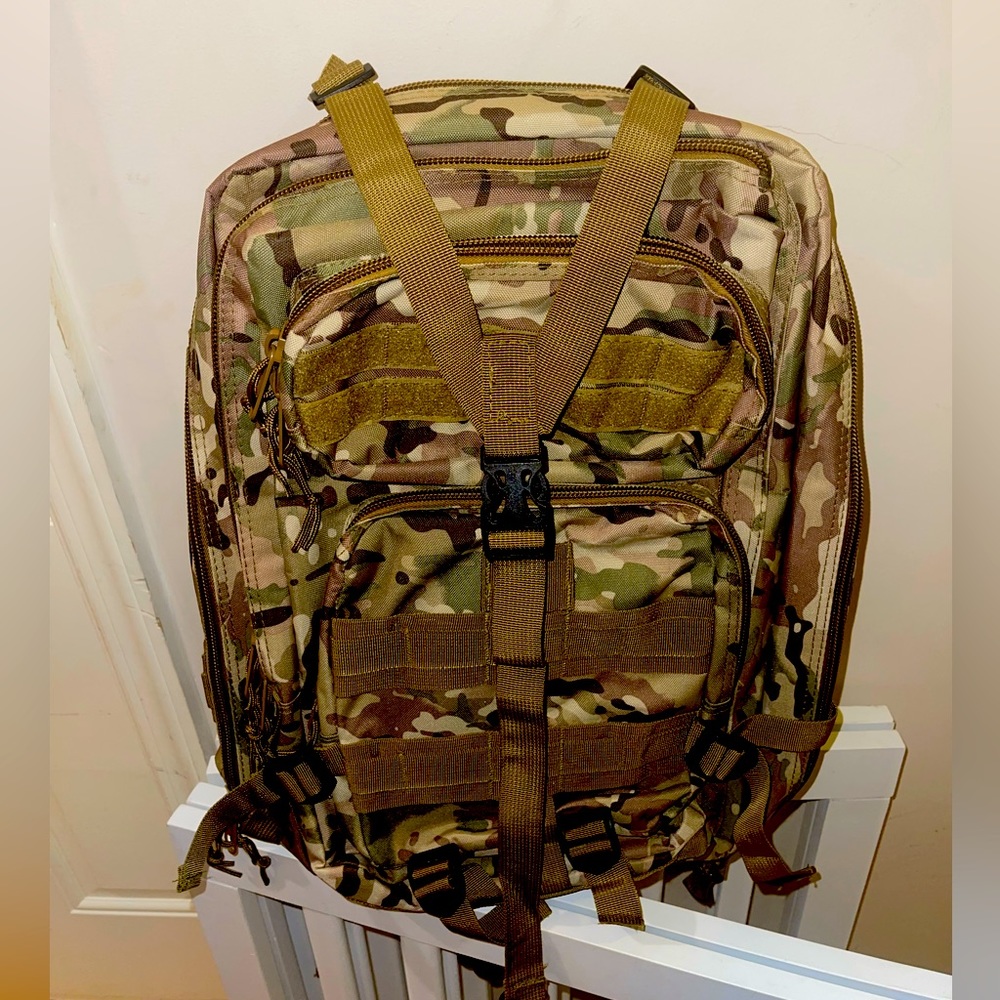 Camo backpack